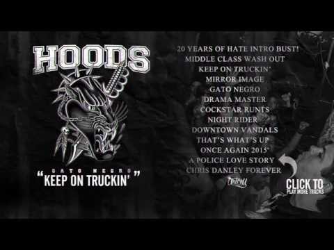 Punk music video thumbnail preview for Hoods - Keep On Truckin'