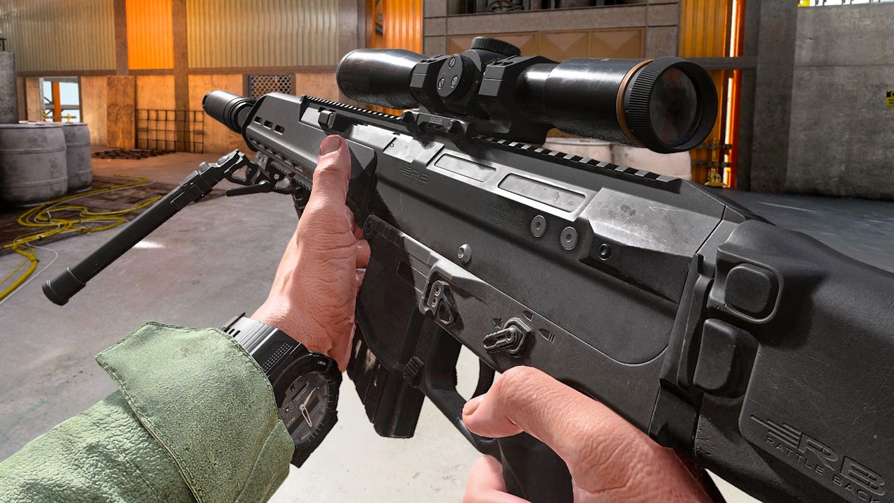 There's a hidden FULL AUTO Sniper.. that you HAVE to try - YouTube
