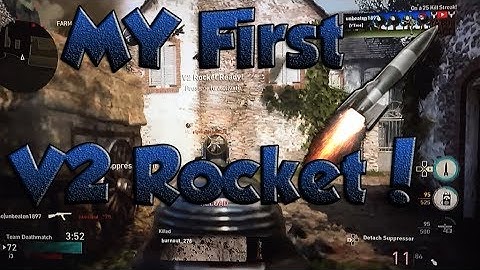 COD WWII: Dropping My First V2 Rocket! (This Finna Be A BREEZE)