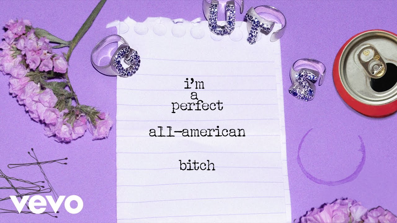 Olivia Rodrigo - all-american bitch (Official Lyric Video)