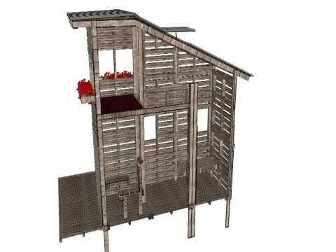 Como construir una casa con palets en un sólo dÃa