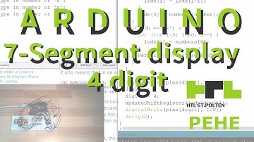 Arduino 20: 4 digit 7-Segment Display (Old)