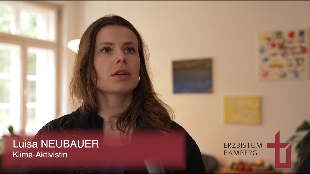 Luisa Neubauer in der Erlöserkirche Bamberg – von Stefan Hoffmann @erzbistumbamberg