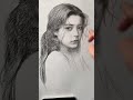 Realistic pencil drawing
