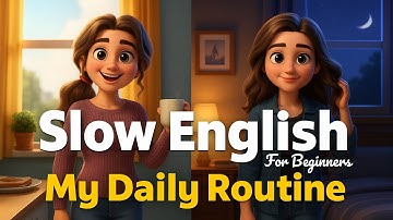 My Daily Routine -  Học tiếng Anh - tiếng Anh cho người mới bắt đầu - tiếng Anh song ngữ.