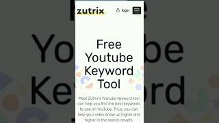 Zutrix App | youtube keyword research #shorts #short #virals screenshot 4