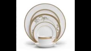 Fine CHINA: Vera Wang Wedgwood Vera Lace Gold 5-Piece Dinnerware Place Setting