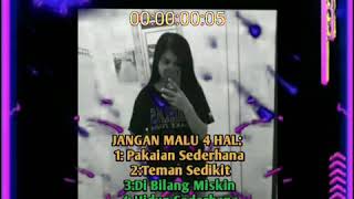 Jangan malu 4 hal ini