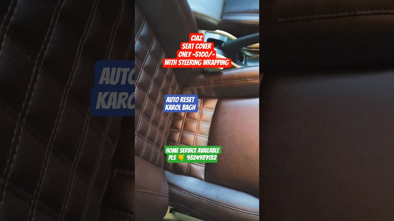 Wholesale Car Seat Cover Manufacturing.... 