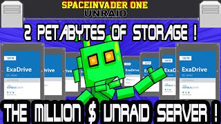 The 2 Petabyte One Million Dollar Unraid Server