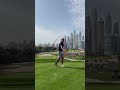 Looking forward to ruining the most iconic tee shot in Dubai at the Pro-Am next month!! #golf