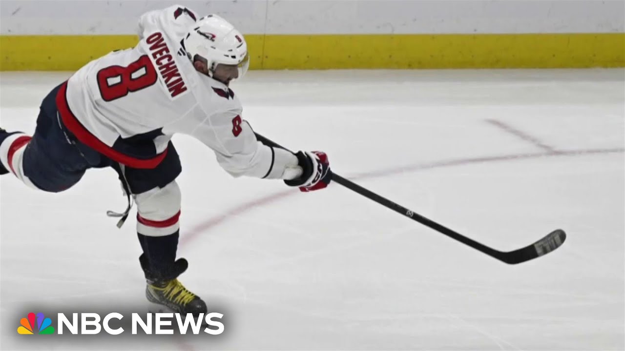 'A tremendous moment': Ovechkin reflects on record-setting goal