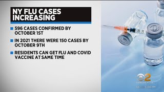 New York flu cases increasing