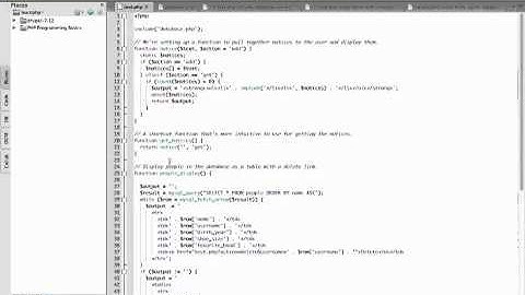 127. How to display a list of database data in an HTML table using PHP (a Drupal how-to)