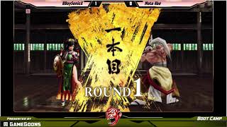 SamSho Bootcamp BBoySonicX vs Meta Abe w Servbot/Gorro on Commentary