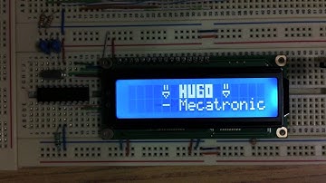 Barriendo Texto LCD Alfanumerico