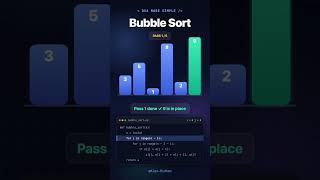 Bubble Sort Explained Visually | DSA Made Simple Update