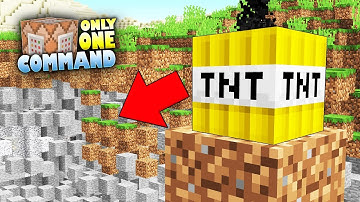 TOO MUCH TNT! 11 New TNT Blocks (Only One Command)