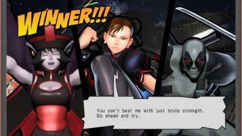 ULTIMATE MARVEL VS. CAPCOM 3  Deadpool, Chun Li, and Hsien-Ko