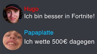 Thumbnail for Ich habe diesen Dummkopf herausgefordert in Fortnite Bingo...