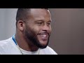 Michael Strahan Praises Aaron Donald's Leadership & Talks Leaving a Legacy | Los Angeles Rams