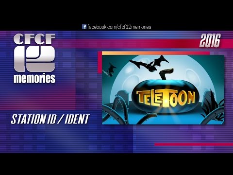 2016 10 18 TeleToon Halloween Station ID Ident Bug 