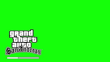 San Andreas loading green screen