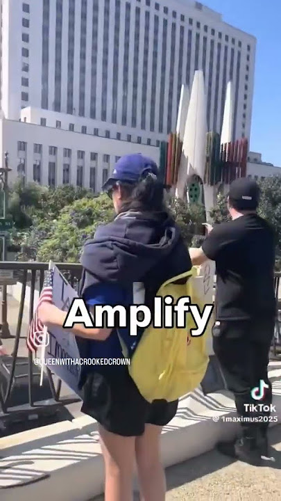 Downtown L.A. More protests happening today.