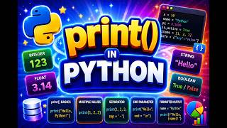 Print() In Python | Print Function In Python | Display Output In Python
