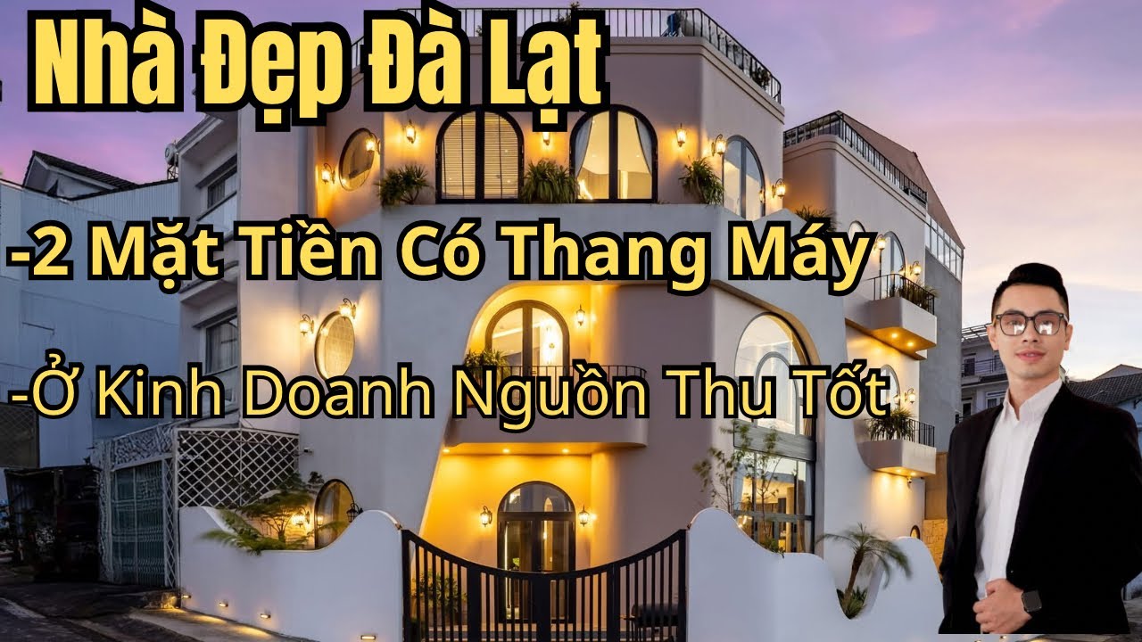 Nhà Đẹp Đà Lạt Góc 2 Mặt Tiền Khu Vực An Ninh Không Khí Trong Lành