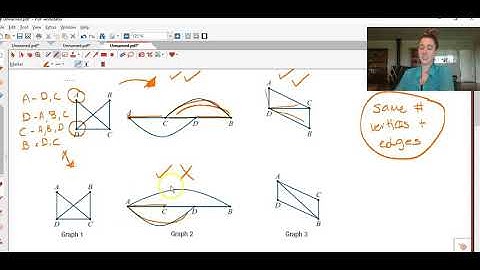 Year 11 Networks Connected and Isomorphic
