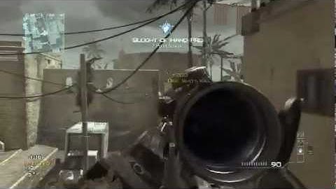 MW3 (Stighen13proo) Multikill - Seatown - Barret 50.cal