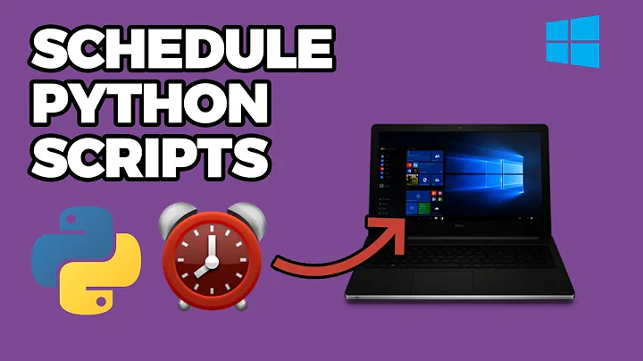 Schedule Python Scripts in With Windows Task Scheduler (2018)