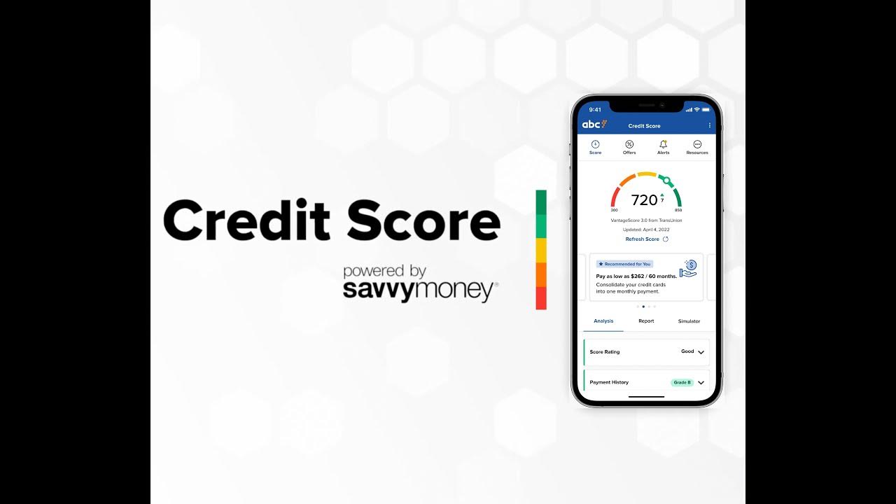 SavvyMoney Credit Score Video YouTube