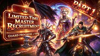 Guns Of Glory Limited-Time Master Recruitment Event | Guard Constellations Explained! Part 1 4K