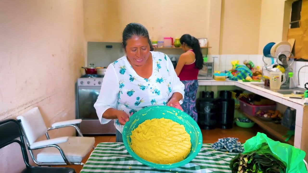 Hicimos Tamales de pollo con mi hija para el desayuno de mañana 🫔