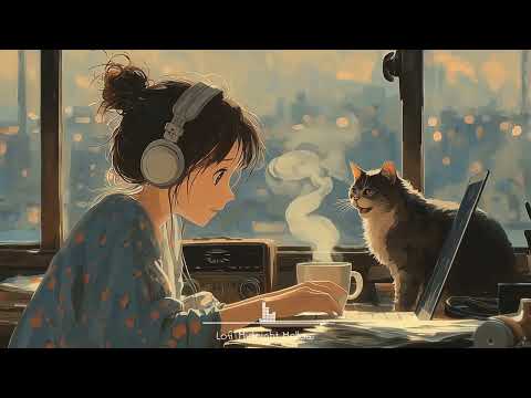 🌧️ Rainy Morning & Soft Lofi Beats — Cozy Study Session for Deep Focus & Calm