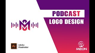 podcast logo design adobe illustrator. #podcastlogodesign . adobe illustrator logo design teutorial.