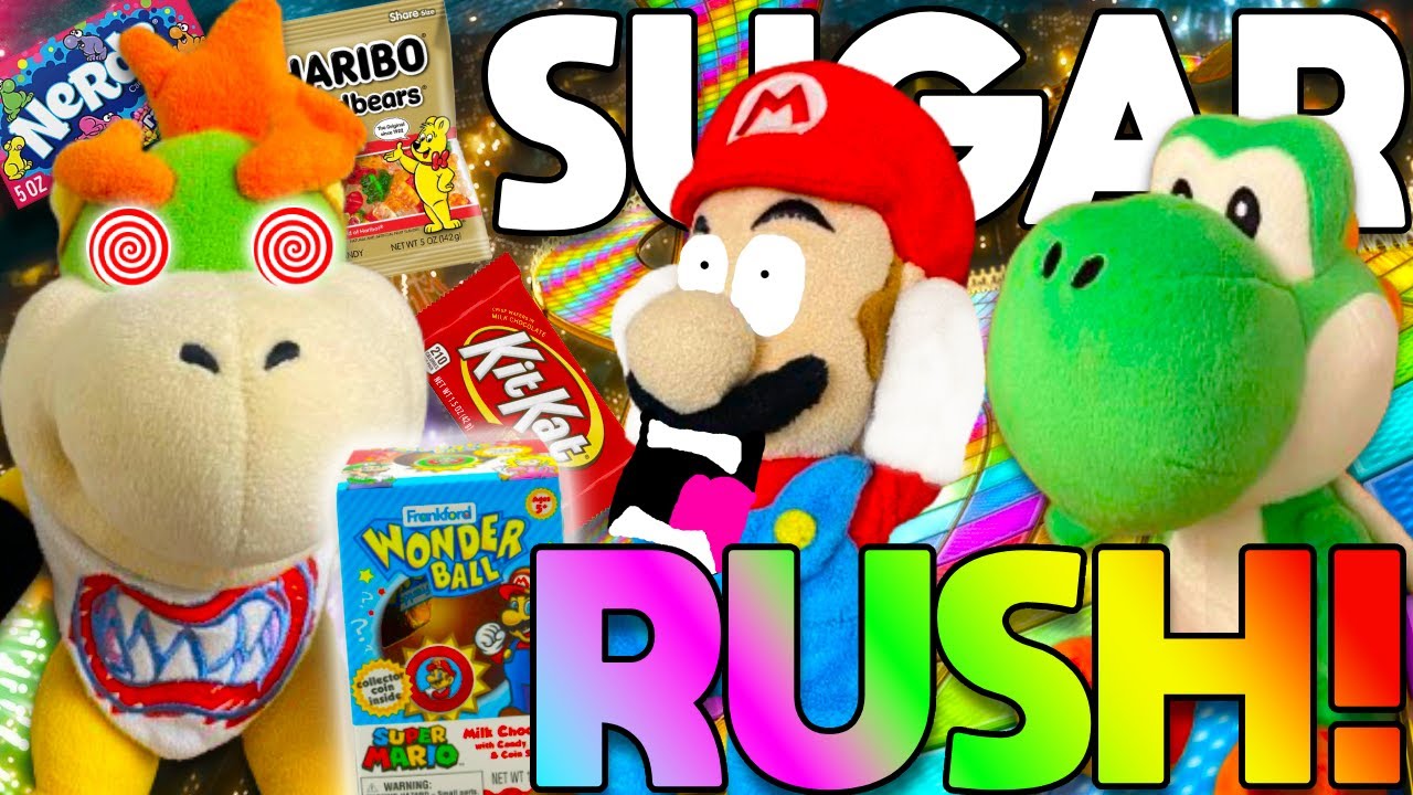 Junior's Sugar Rush! - Mario Plush