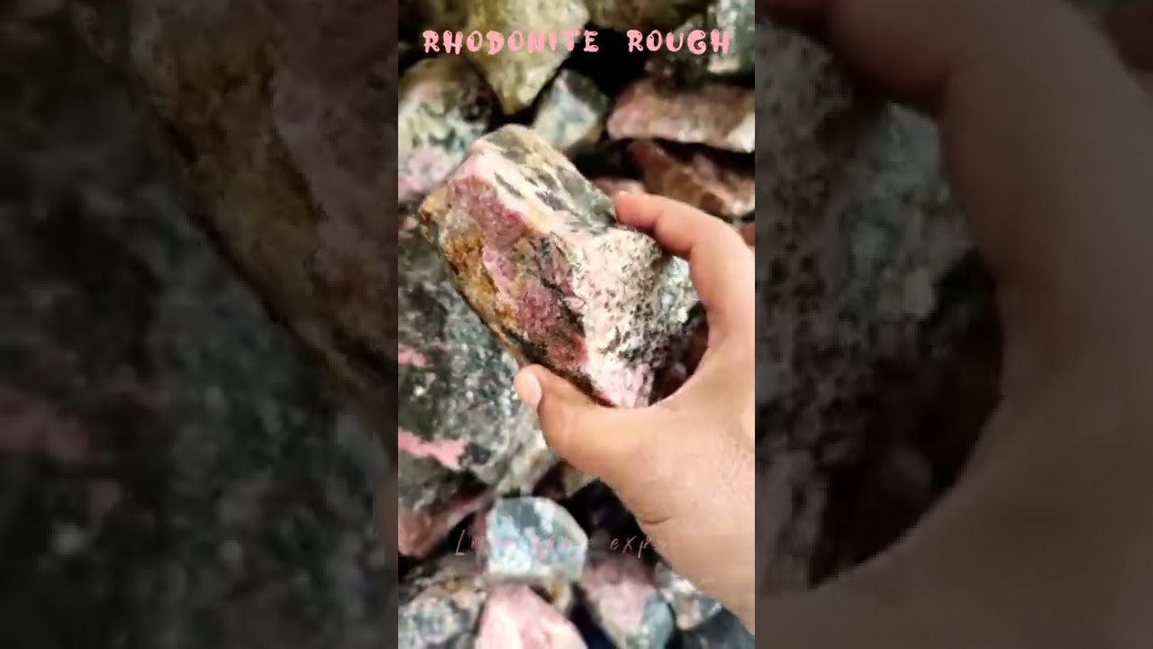 RHODONITE STONE ROUGH WHOLESALER & SUPPLY MINERALS BULK QUALITY AVAILABLE FOR SALE IN STOCK NEW🔮🔮🔮🔮🔮