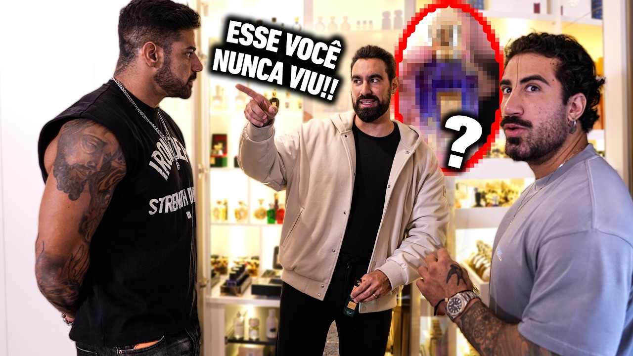 A COLEÇÃO DE PERFUMES MAIS RAROS DO MUNDO - FIQUEI EM CHOQUE 😱 !!!