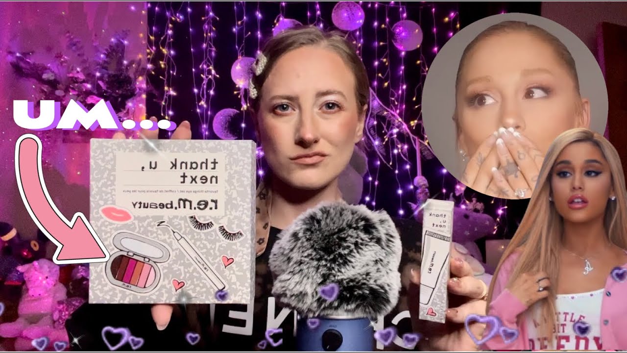 ASMR | R.E.M. BEAUTY THANK U, NEXT Valentines Gift Set First Impressions