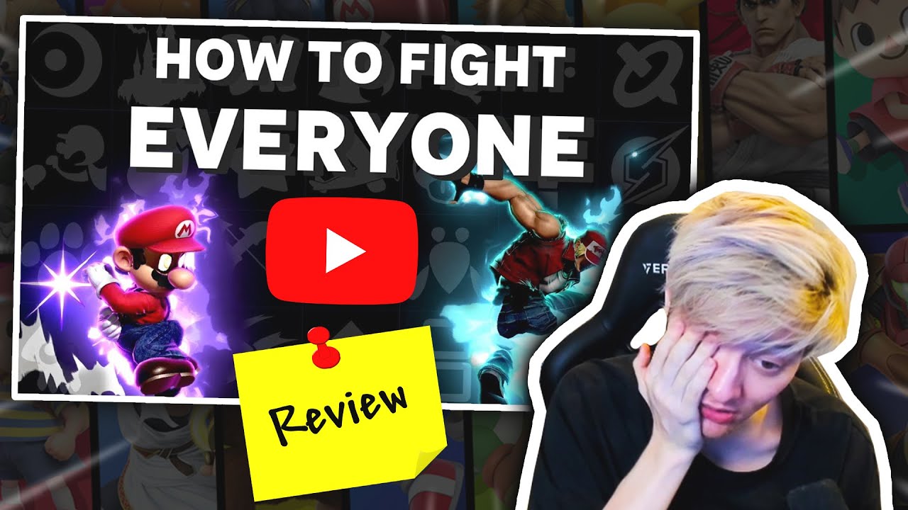 Leffen Reacts to How to Fight Every Character in Smash  