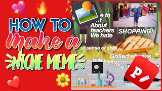 How To Make A Basic Niche Meme- Beginner Friendly