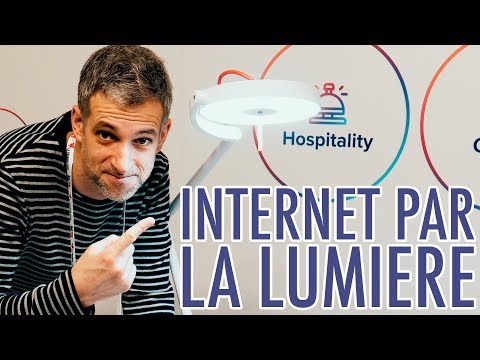 Internet par la Lumière Expliqué (avec MyLiFi de Oledcomm)