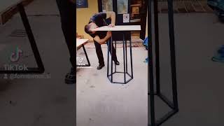 Making of bar tables