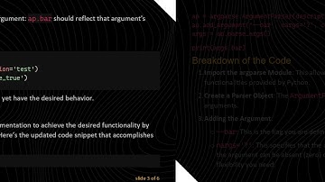Create a Custom Command-Line Argument with argparse in Python: From None to Default Values