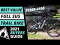 Best Value Budget Full Suspension Trail Bikes | 2021 MTB Buyers Guide