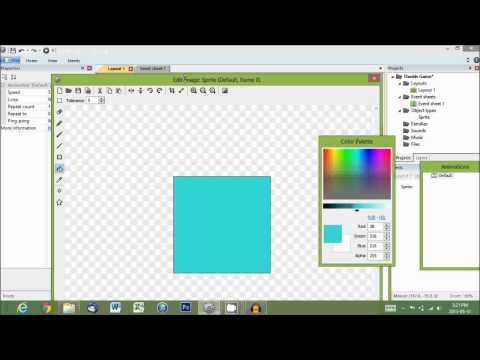 Construct 2: Creating a player 1/5