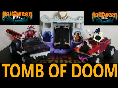 RETRO-WED: TONKA SUPER NATURALS TOMB OF DOOM AND BAT BOPPER REVIEW HALLOWEEN SPECIAL